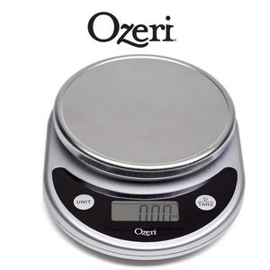 NIB Ozeri Pronto ZK14-S Digital Kitchen Scale Multi-Use Food Postal Black/Siĺver